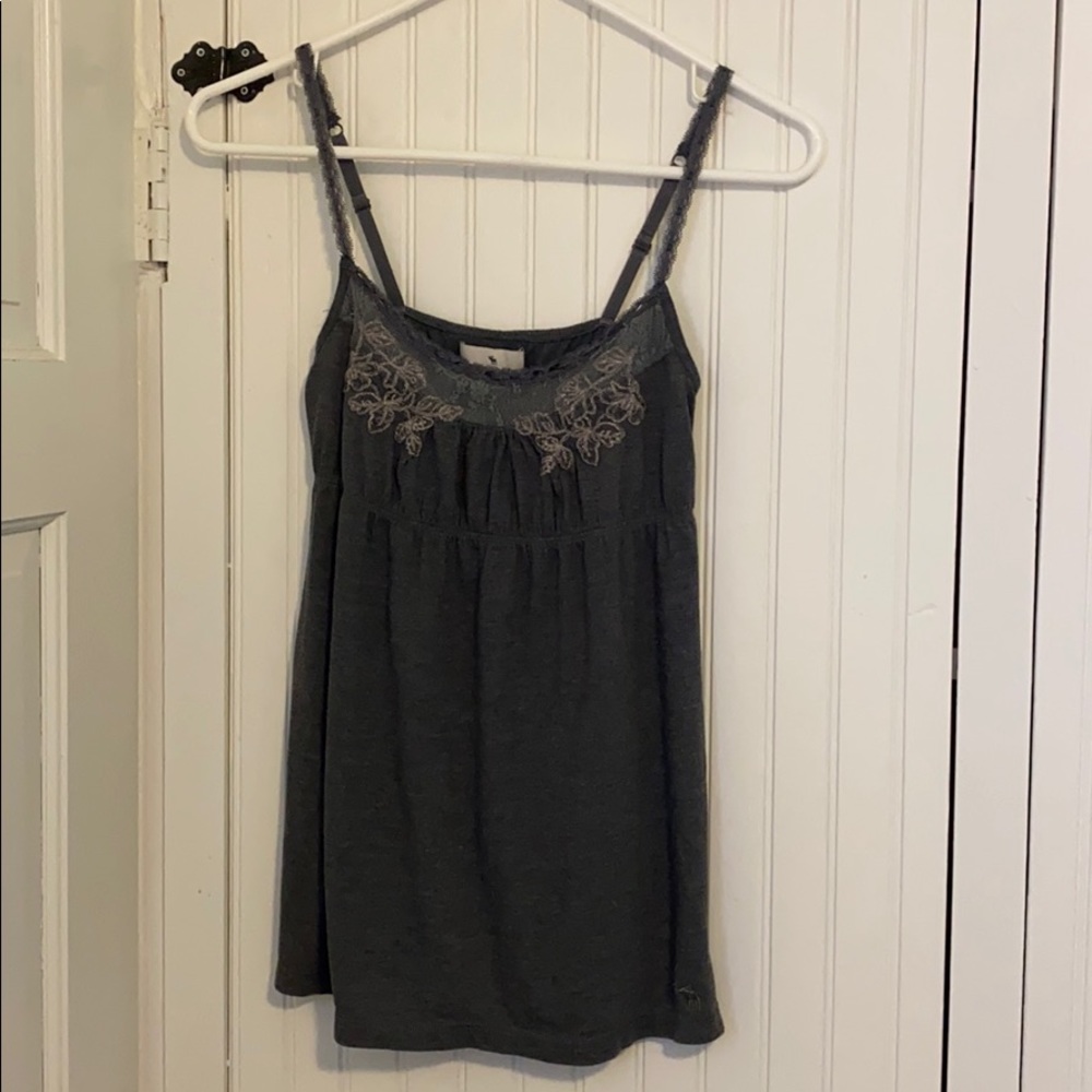 Womens blue tank top